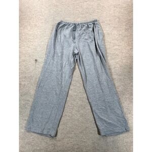 Collections Etc. Loungewear Pants Mens Medium Heather Gray Drawstring Sleepwear